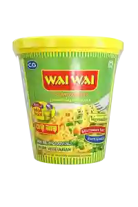 Wai Wai Cup Noodles Vegetable Flavor 65GM