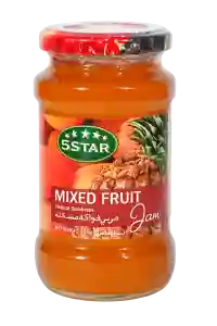 5 Star Jam Mix Fruit 450GM