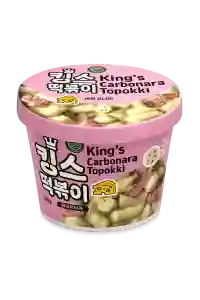 Kings Carbonara Topokki Cup 140GM