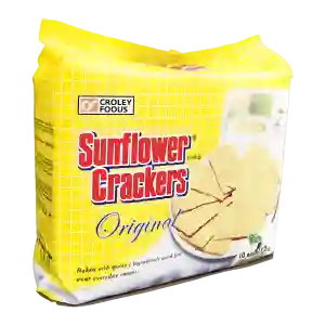Sunflower Crackers Original 10x25gm