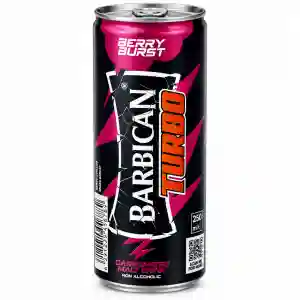 berry burst BARBICAN TURBO DRINK 240ML