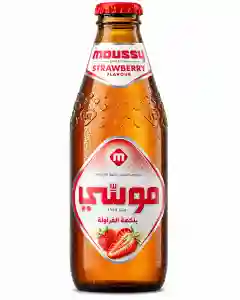 Moussy Strawberry Flavour Non Alcoholic Malt Beverage 330 ml.