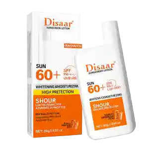Disaar Sunscreen Lotion Sun60+ Uvb+uva 50GM