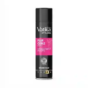 Vatika Flax Curls Hair Spray Strong Hold 250ML