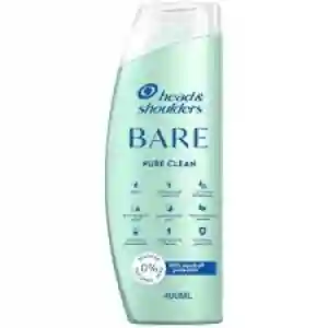 Head&shoulders Bare Pure Clean Shampoo 400ML