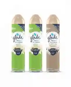 Glade Aerosol Air Freshner 2+1 300ML