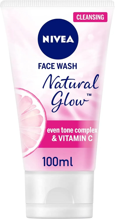 Nivea Natural Glow Cleansing Even Skin Tone Face Wash, 100ML