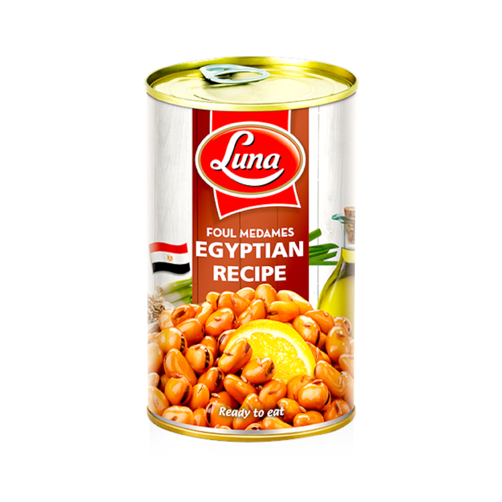 Luna Foul Medames Egyptian Recipe, 450g