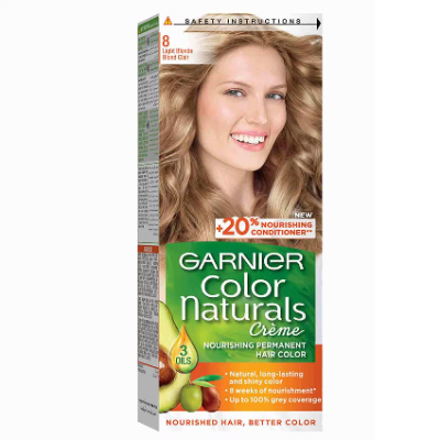 Garnier Naturals Colors 8 Light Blonde Hair Color Kit