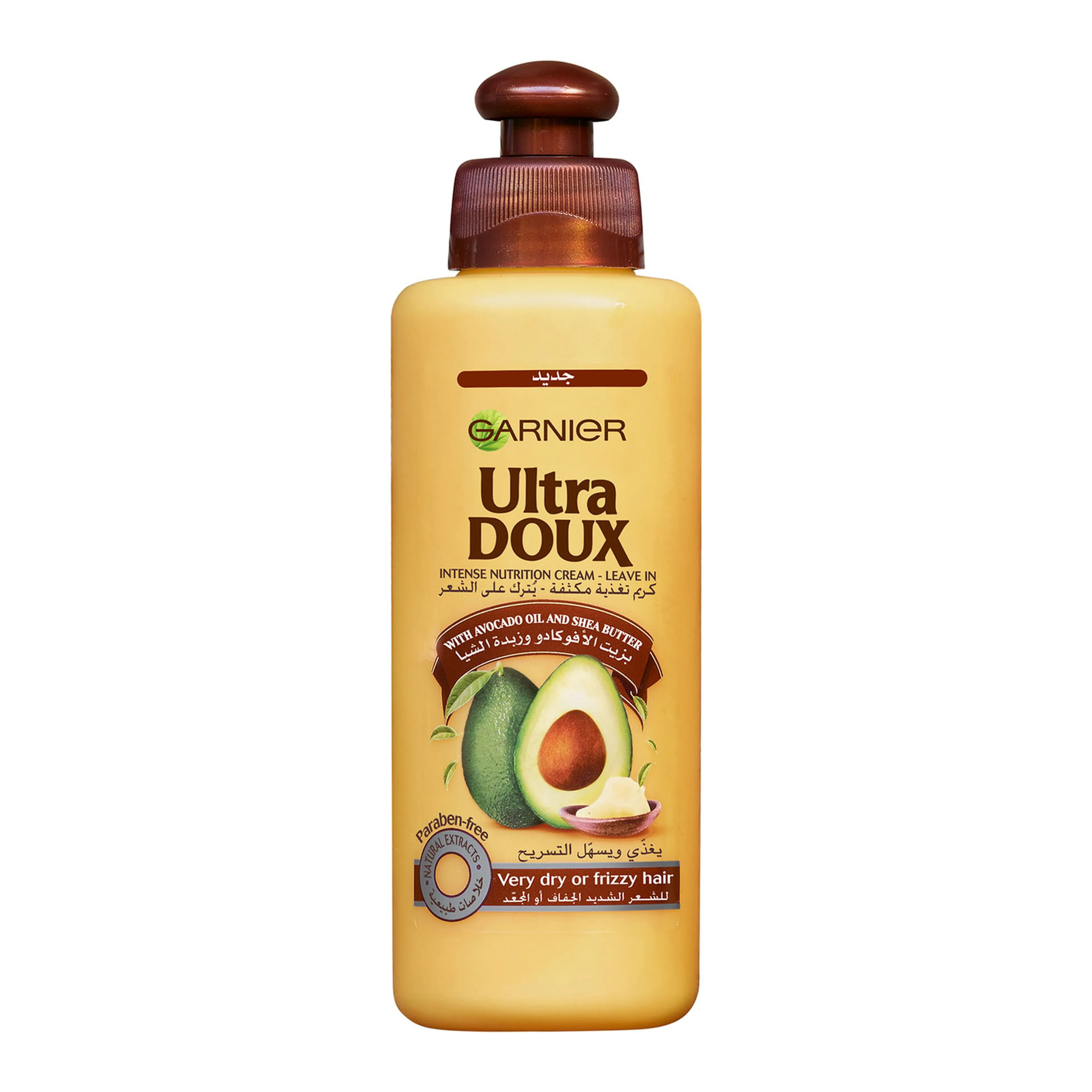Garnier Ultra Doux Avocado Oil & Shea Butter Intense Nourishment Leave-in Cream, 200ML