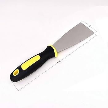 Gold One Black & Yellow Steel Putty Knife, 5 Inch