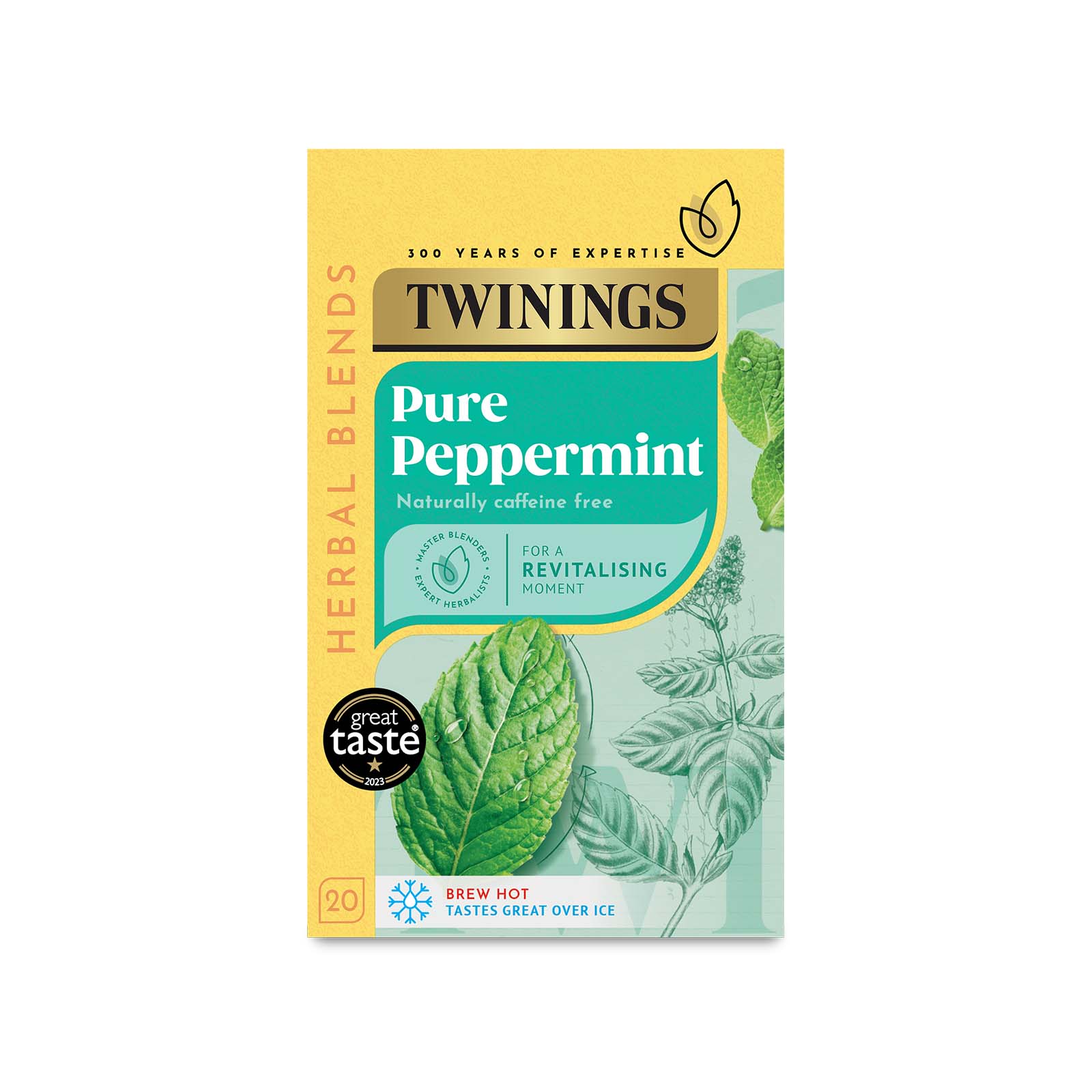 Twinings Infusion Pure Peppermint Tea Bags, 20 Bags