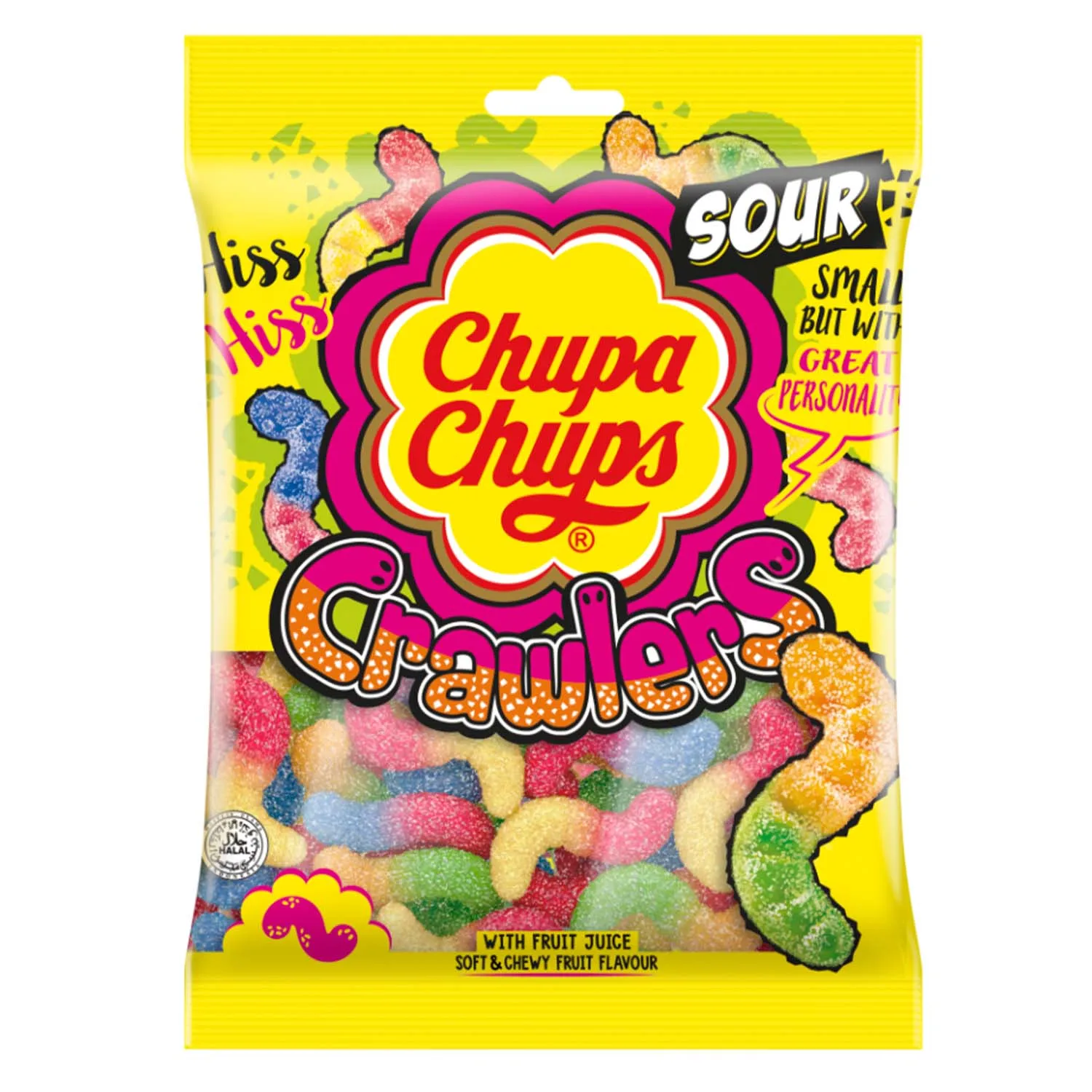 Chupa Chups Crawlers Sour Jelly, 90gm