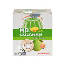 MR. Hat Gulaman Jelly Powder Buko Pandan Flavor 10 Pcs X 25 G