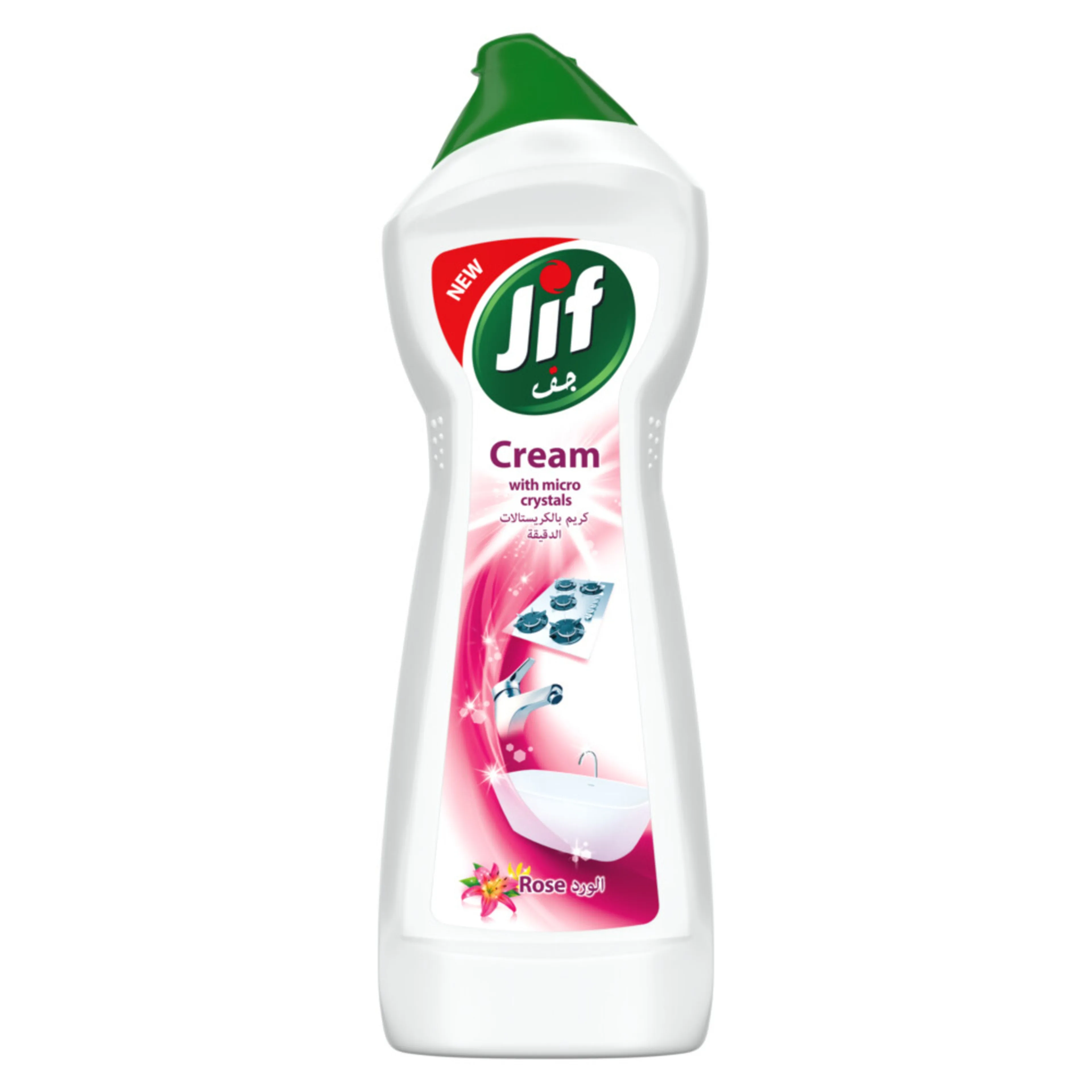 Jif Micro Crystals Rose Cream Cleaner, 750ML