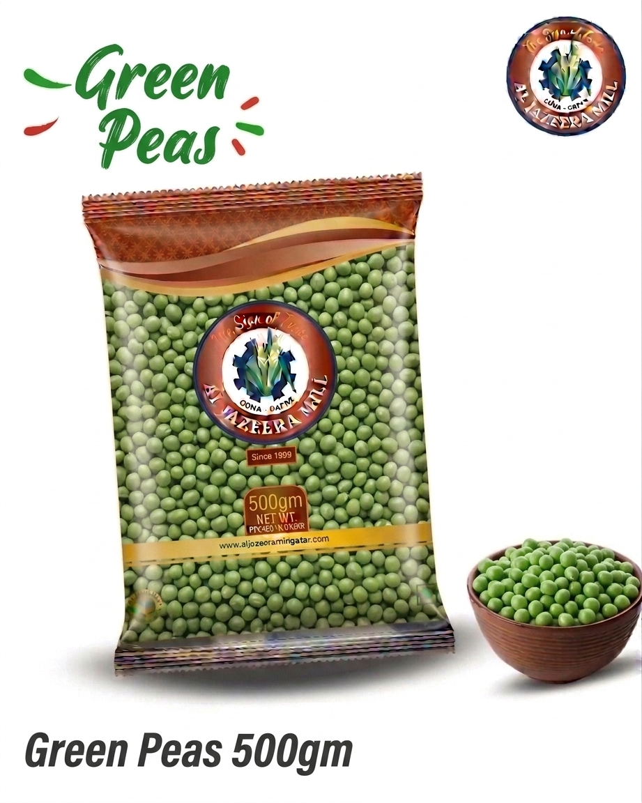 Al Jazeera Green Peas 500gm
