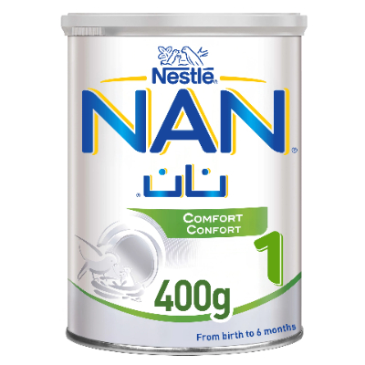 Nan Comfort Stage 1 Infant Formula Powder (0-6 Months), 400g
