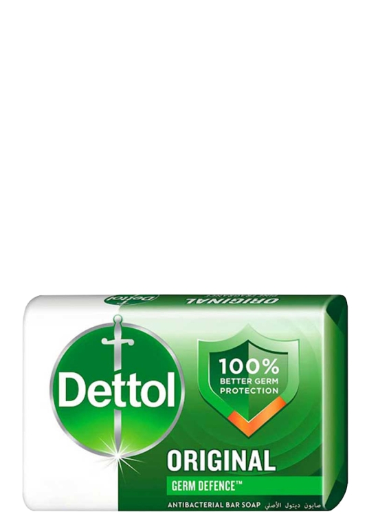 DETTOL ORIGINAL PINE ANTIBACTERIAL SOAP BAR, 165G