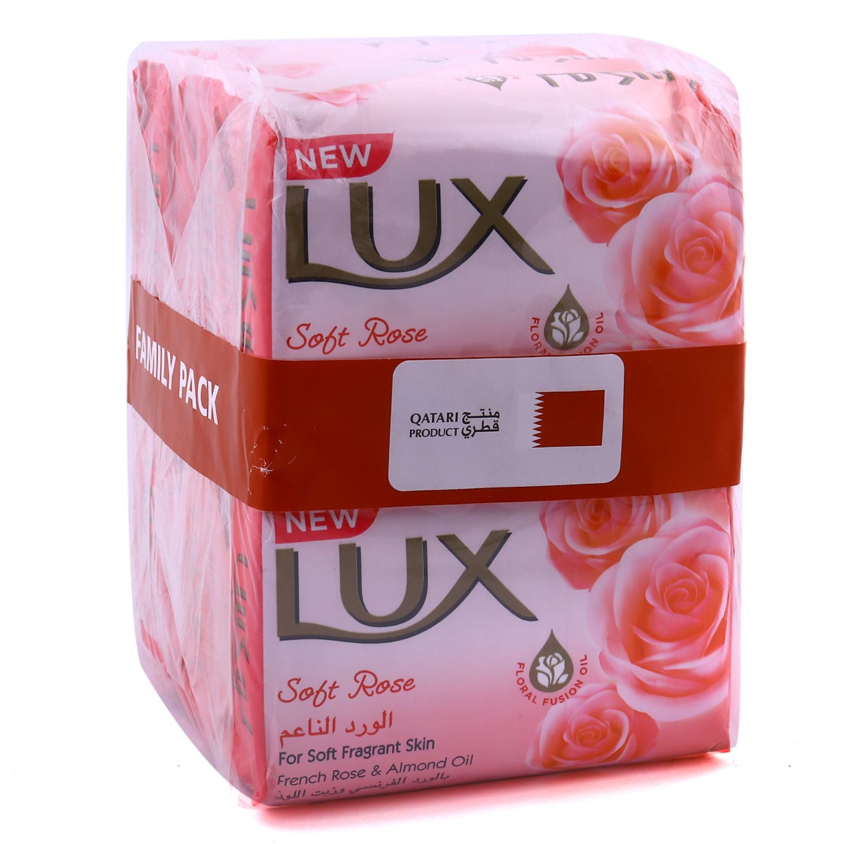 Lux Soft Rose SOAP Bar, 5+1x120gm