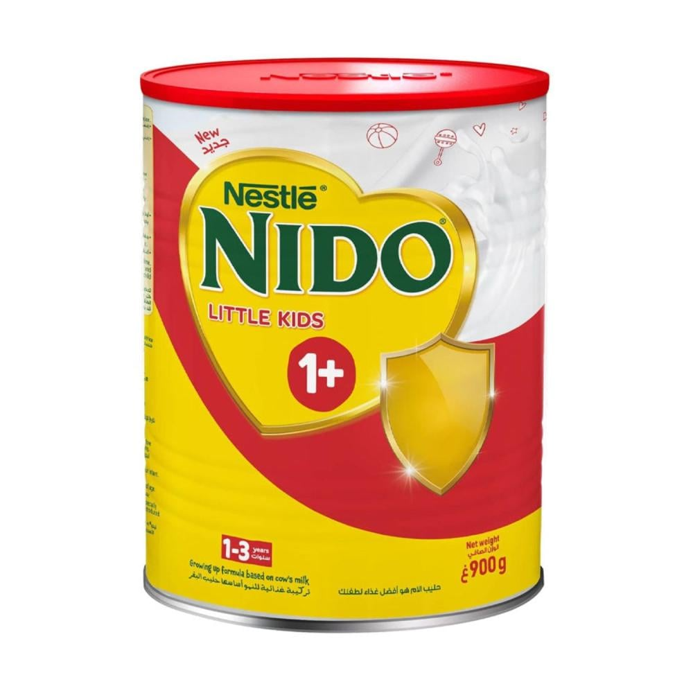 Nido 1+ Growing Up Milk Formula, 1-3 Years, 900g