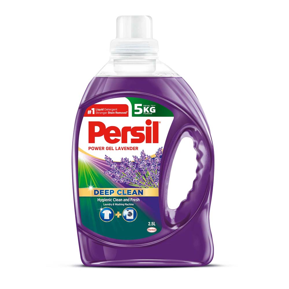Pearl Power Gel Lavender Liquid Detergent, 3 L