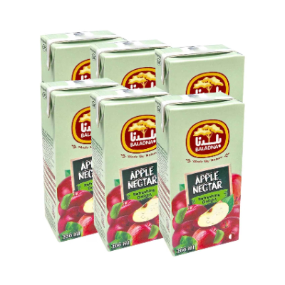 Baladna Apple Juice, 6x200ml
