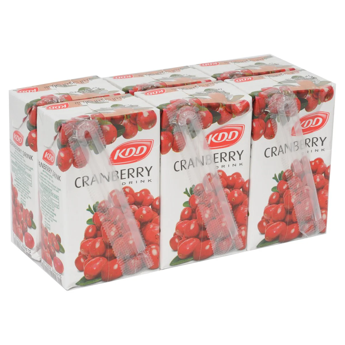 Kdd Prisma Cranberry Drink, 6x250ml
