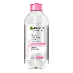 Garnier Skinactive Micellar Water for All Skin Types, Facial Cleanser & Makeup Remover, 400ML