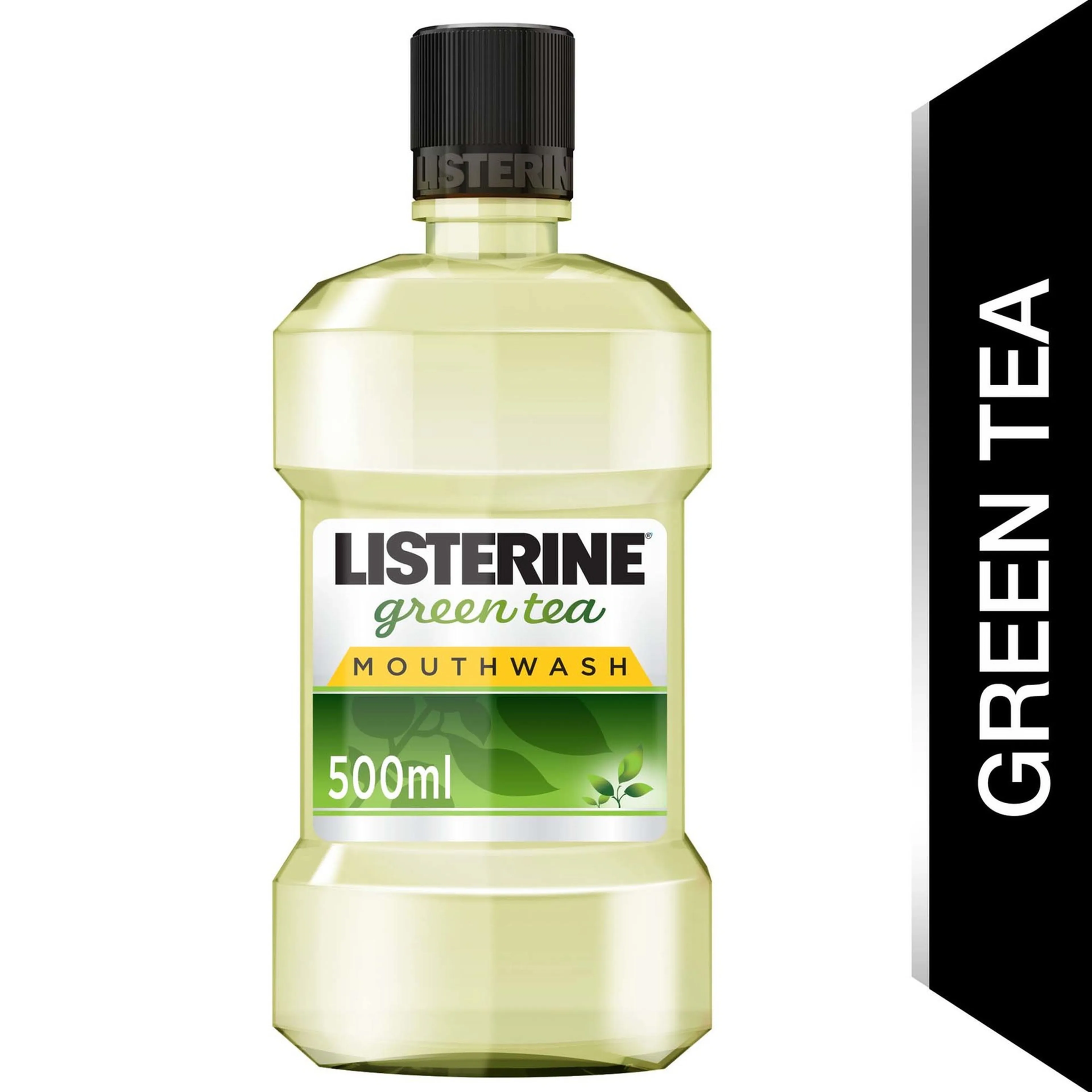 Listerine Green Tea Mouthwash, 500ML