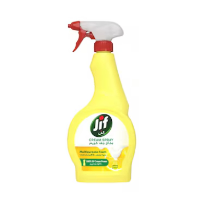 Jif Lemon Multipurpose Foam Cream Spray, 500ML