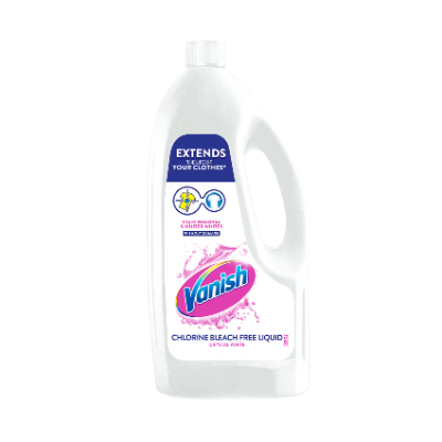 Vanish Crystal White Liquid Fabric Stain Remover, 1l