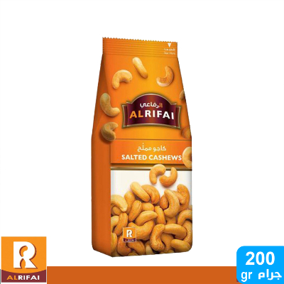 Alrifai Salted Cashew, 200gm