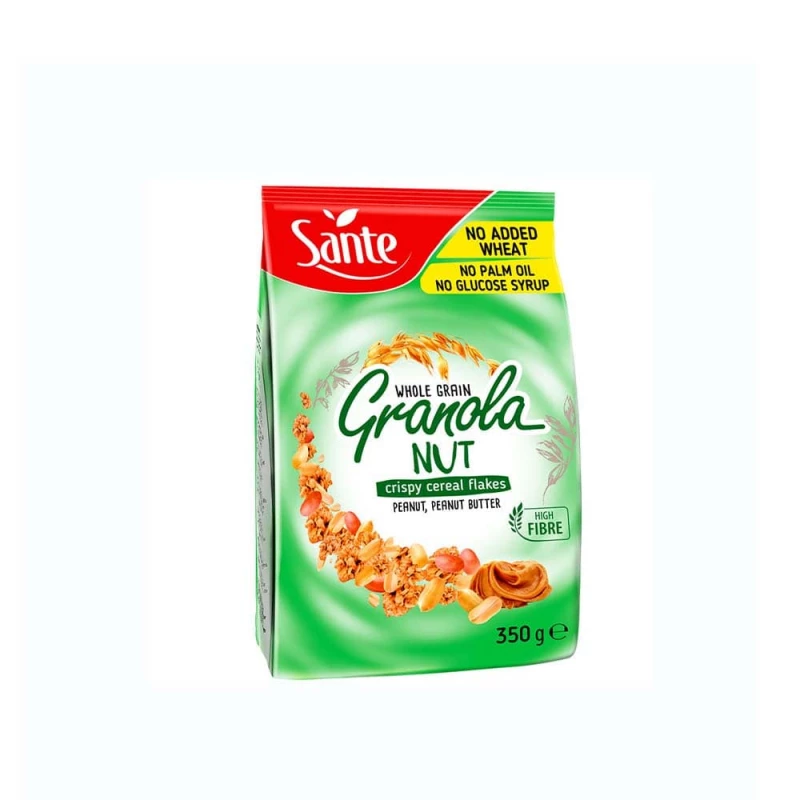 Sante Whole Nuts & Peanut Butter Grain Granola, 350g
