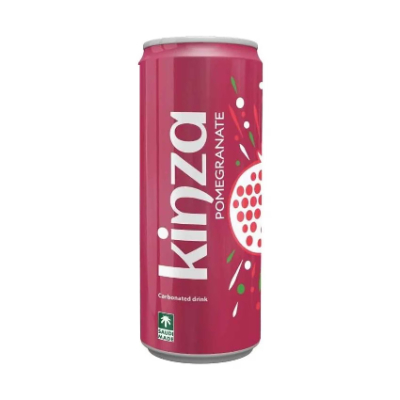 Kinza Pomegranate Carbonated Drink Can, 250ML