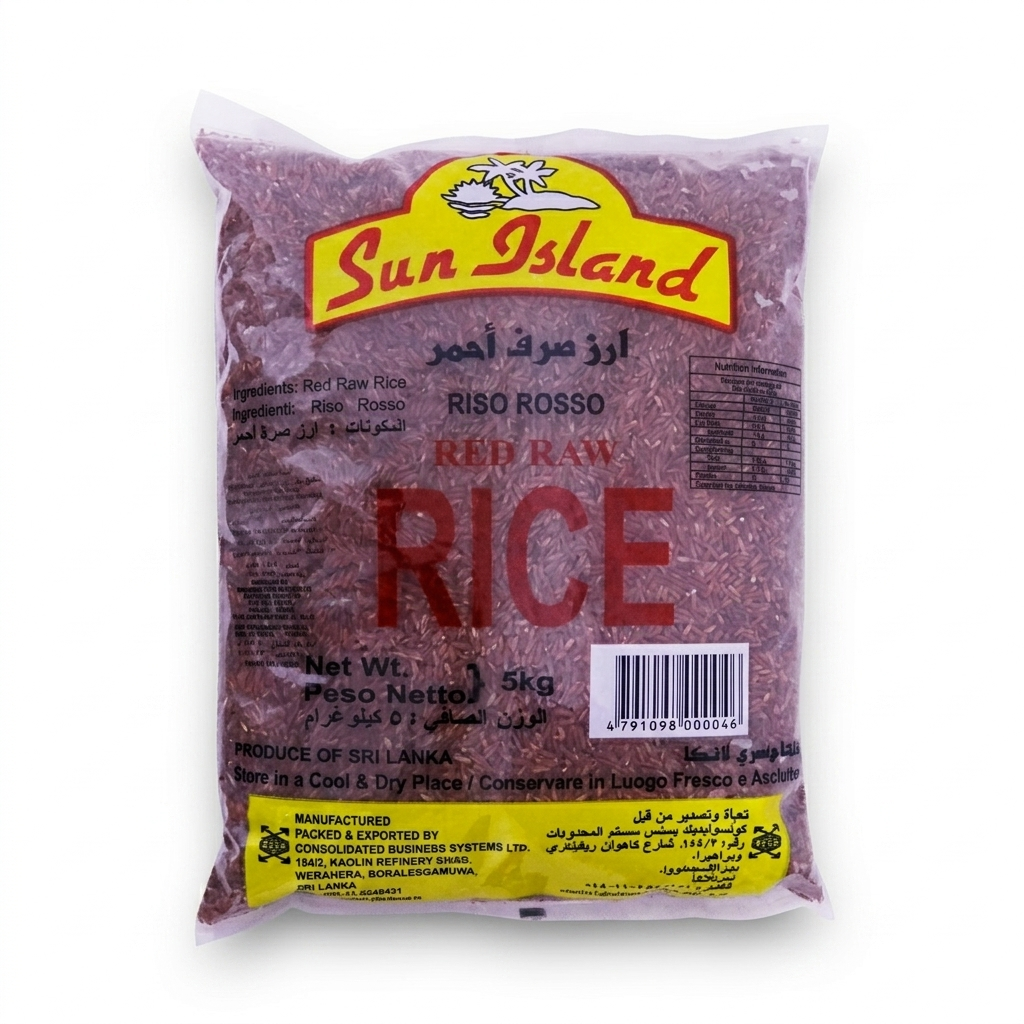 Sun Island Red RAW Rice 5 Kg