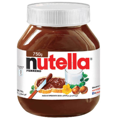 Nutella Hazelnut Chocolate Spread,  750gm