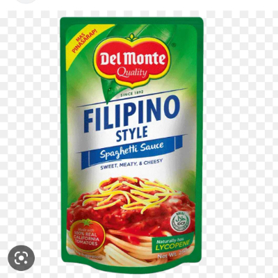 Del Monte Spaghetti Sauce Filipino Style 250 Gm