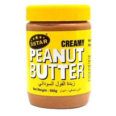 5 Star Peanut Butter 500GM