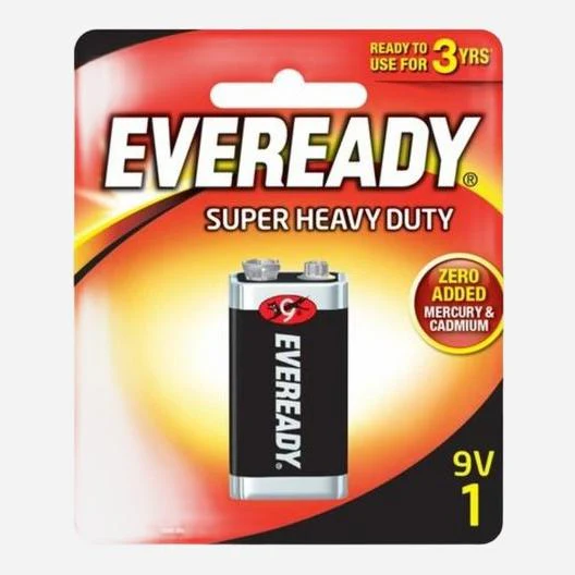 Eveready Battery Black 9v