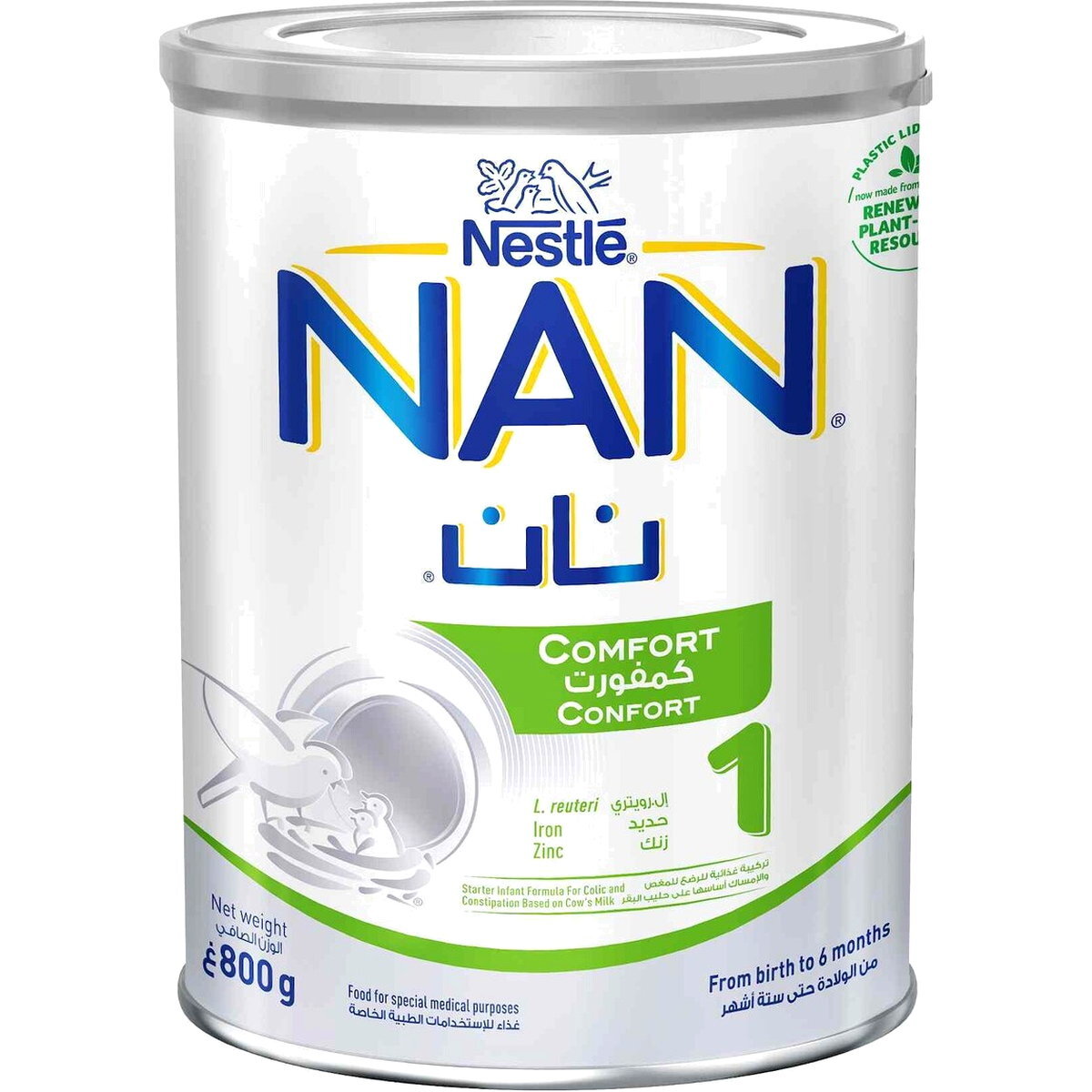 Nan Comfort Stage 1 Infant Formula, 800g