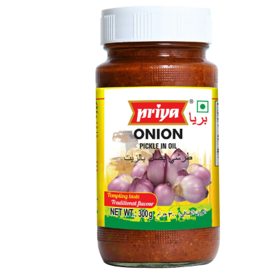 Priya Onion Pickle in Oil, 300gm