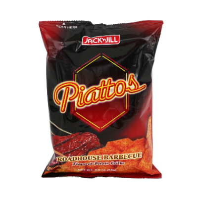 Jack N Jill Piattos Potato Crisps Barbecue 85 Gm