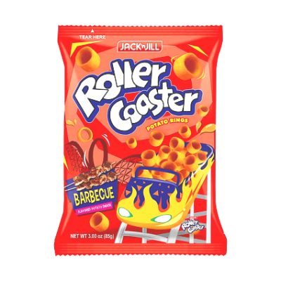 Jack' N Jill Roller Coaster Barbecue Chips, 85gm