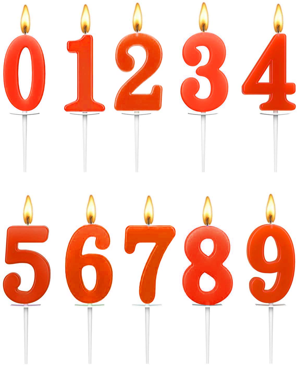 Candle Birthday Numbers