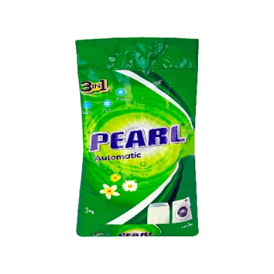 Pearl Automatic Low Foam Detergent Powder Bag, 3kg