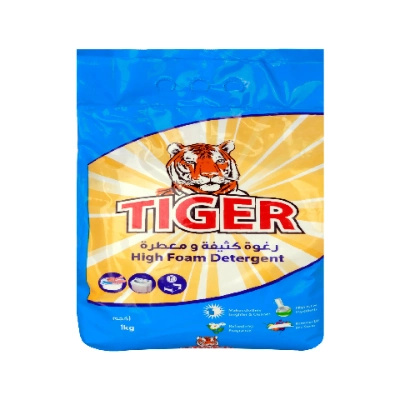 Tiger High Foam Detergent Powder 1kg