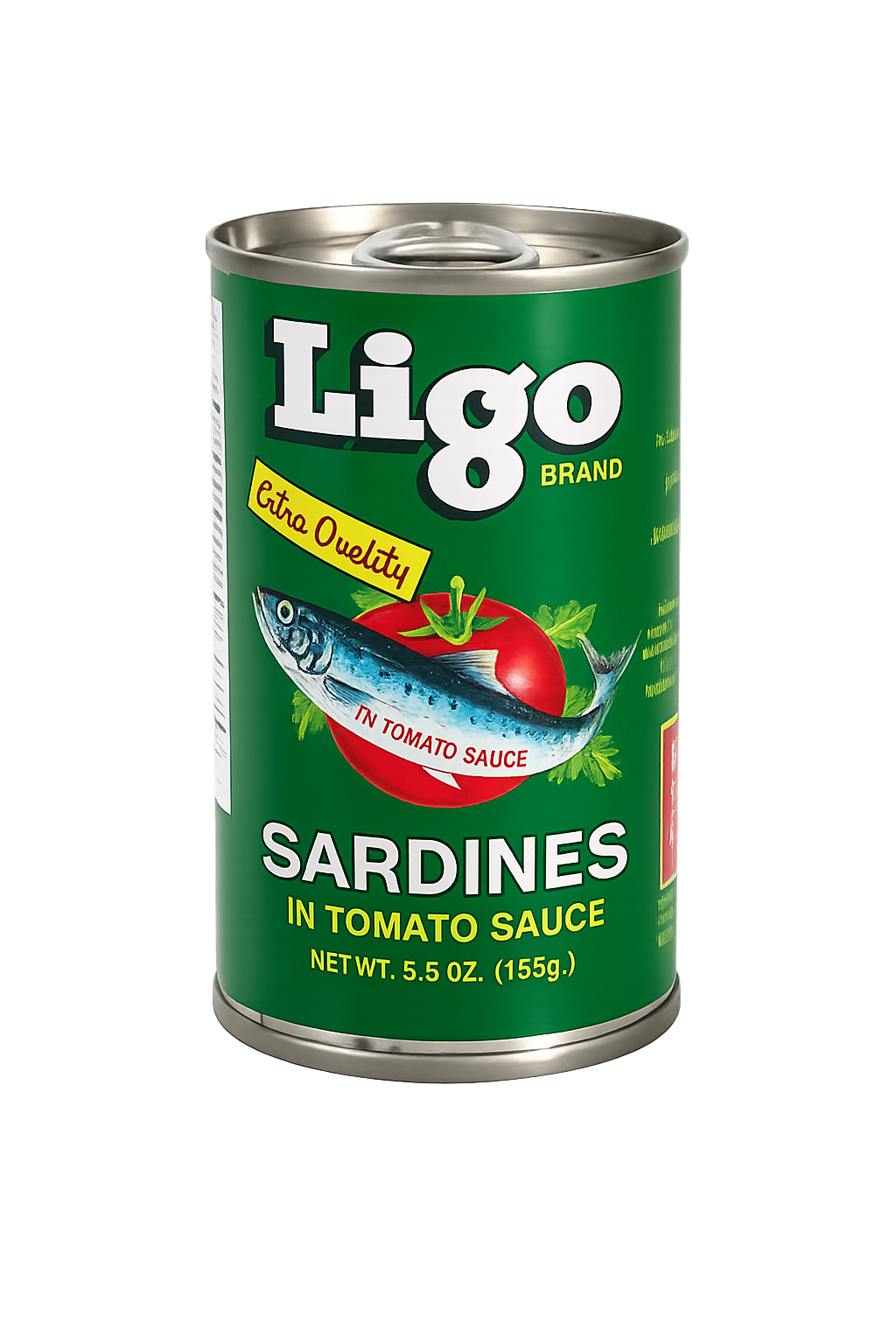 Ligo Sardines in Tomato Sauce Regular 155 Gm