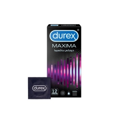 DUREX MAXIMA EXTRA THIN CONDOMS, 12 PIECES