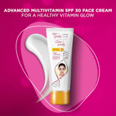 Fair & Lovely Glow & Lovely Advanced Multivitamin Face Cream Spf30, 100gM