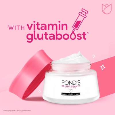 Ponds White Beauty Spot Less Rosy White Night Cream 50GM